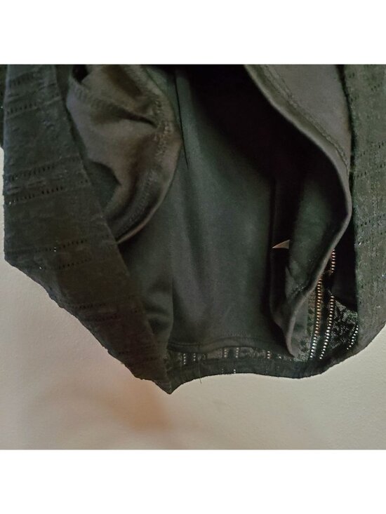 Wild Fable Black Lace Slip Dress With Adjustable Straps & Floral Detail Size Lar - Picture 7 of 10